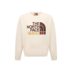 Хлопковый свитшот The North Face x Gucci Gucci