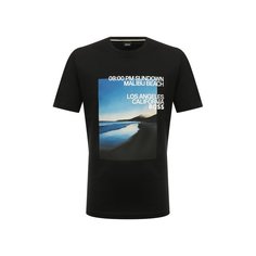 Хлопковая футболка BOSS
