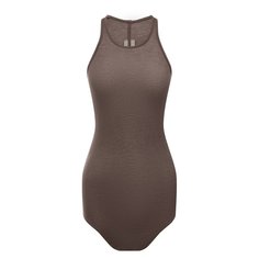 Майка из вискозы и шелка Rick Owens