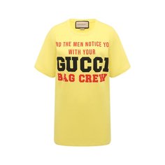 Хлопковая футболка Gucci