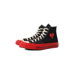 Текстильные кеды Comme des Garcons Play x Converse Comme des Garcons Play