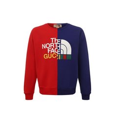 Хлопковый свитшот The North Face x Gucci Gucci