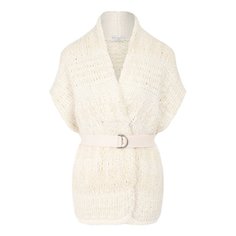 Жилет из смеси кашемира и шерсти Brunello Cucinelli