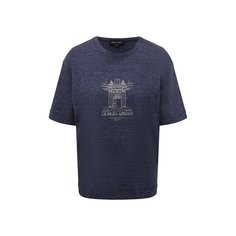Хлопковая футболка Giorgio Armani