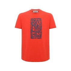 Хлопковая футболка Dirk Bikkembergs