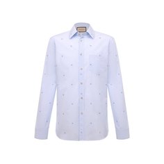 Хлопковая рубашка Gucci