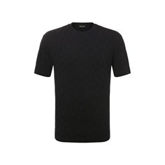 Футболка из вискозы и кашемира Giorgio Armani