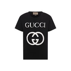 Хлопковая футболка Gucci