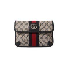 Текстильная поясная сумка Ophidia Gucci