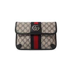 Текстильная поясная сумка Ophidia Gucci