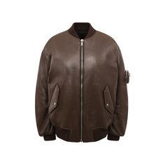 Кожаный бомбер Prada