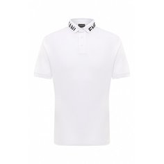 Хлопковое поло Emporio Armani