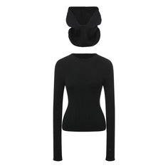 Пуловер с балаклавой Low Classic