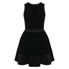 Бархатное платье Emporio Armani