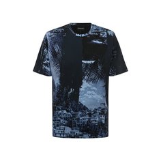 Хлопковая футболка Emporio Armani