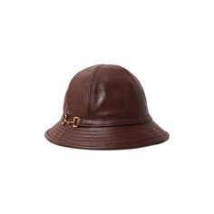 Кожаная панама Gucci