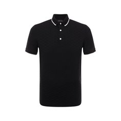 Хлопковое поло Emporio Armani