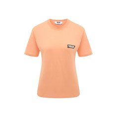 Хлопковая футболка MSGM