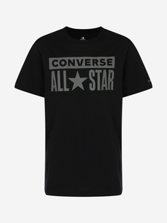 Футболка для мальчиков Converse Dissected License, Черный