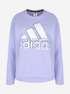 Свитшот женский adidas Big Logo, Фиолетовый