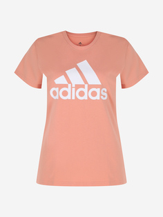 Футболка женская adidas Loungewear Essentials Logo, Оранжевый