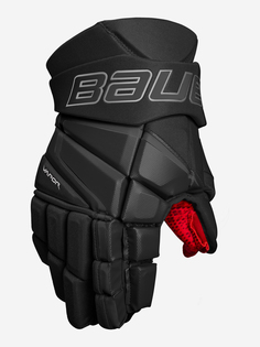Перчатки хоккейные детские Bauer Vapor 3X INT, Черный Бауэр