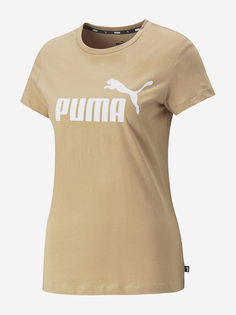 Футболка женская PUMA ESS Logo, Бежевый