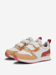 Кроссовки для девочек PUMA R78 V PS, Белый