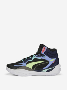 Кроссовки мужские PUMA Playmaker Pro Mid, Черный