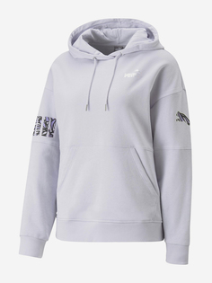 Худи женская PUMA Power Nova Shine, Фиолетовый