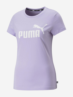 Футболка женская PUMA ESS Logo, Фиолетовый