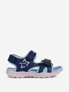 Сандалии для девочек Geox J Vaniett Girl, Синий