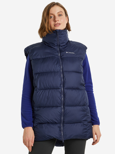 Жилет утепленный женский Columbia Puffect Mid Vest, Синий