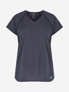 Футболка женская Wilson Training V-Neck Tee, Синий