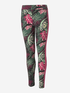 Легинсы для девочек PUMA T7 Vacay Queen Aop, Розовый