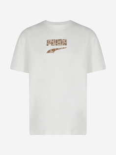 Футболка мужская PUMA Downtown Logo Graphic, Белый
