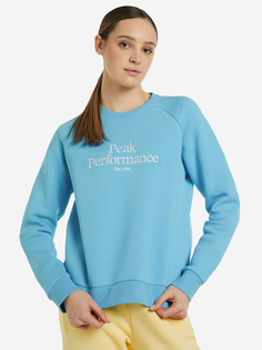 Свитшот мужской Peak Performance Original Crew, Синий
