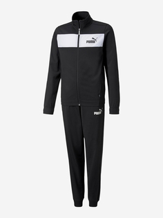 Костюм спортивный для мальчиков PUMA Poly, Черный
