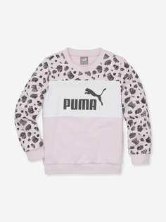 Свитшот для девочек PUMA Ess+ Mates, Розовый