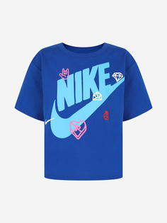 Футболка для девочек Nike, Синий