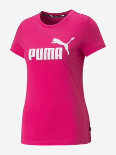 Футболка женская PUMA ESS Logo, Розовый