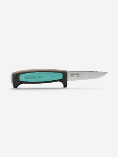 Нож Morakniv Flex, нержавеющая сталь, резиновая ручка со светло-синей вставкой, 12248,
