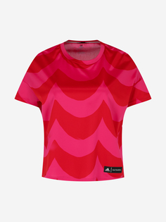 Футболка женская adidas Marimekko, Красный