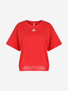 Футболка женская adidas, Красный