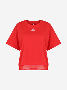 Футболка женская adidas, Красный