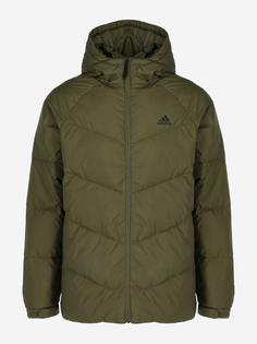 Пуховик мужской adidas, Зеленый