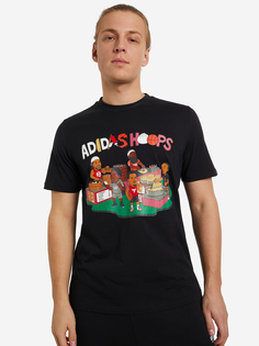 Футболка мужская adidas, Черный