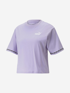 Футболка женская PUMA Power Tape, Фиолетовый
