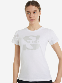 Футболка женская Salomon Outlife Big Logo, Белый