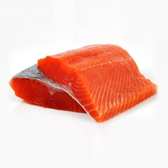 Семга филе с кожей слабосоленая экстра фиш, кг Noname